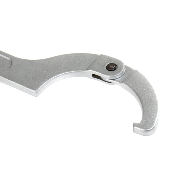 Tohren 80-120mm Adjustable Hook Spanner Wrench Tool For Repairing Hydraulic Cylinders - 80 mm - 120 mm