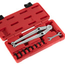 Tohren 20-100mm Adjustable Pin Face Spanner Tool For Repairing Hydraulic Cylinders - 20 mm - 100 mm